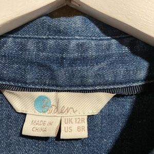 Gently worn Boden size 8 denim dress
